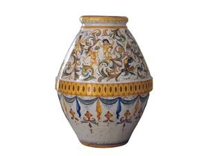 GA/10 - Handmade ceramic vase _ L'Antica Deruta